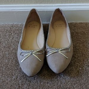 Crown and Ivy Light Tan Flats